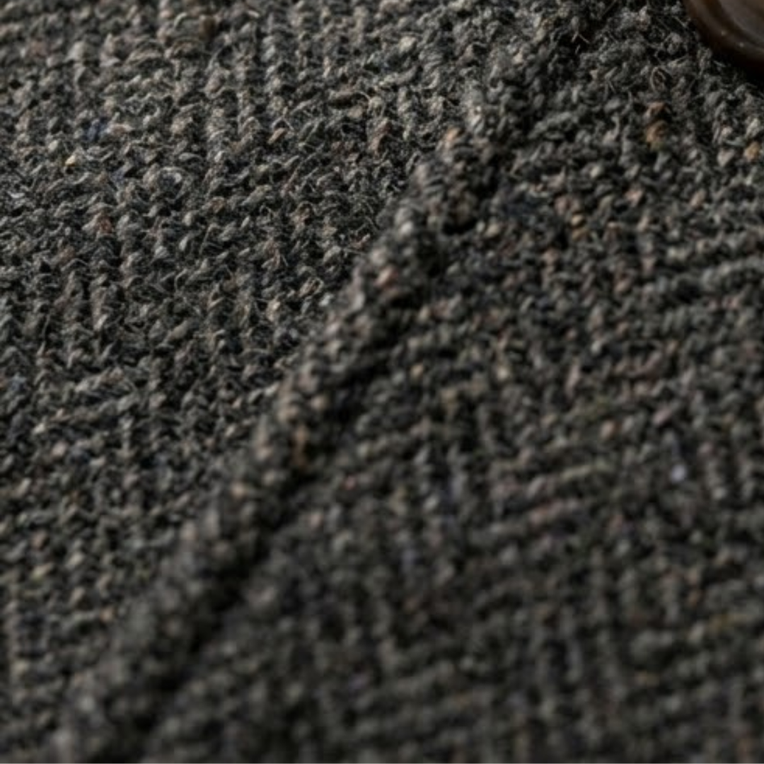 The Siena Men’s Single Breasted Fishbone Tweed Blazer Jacket