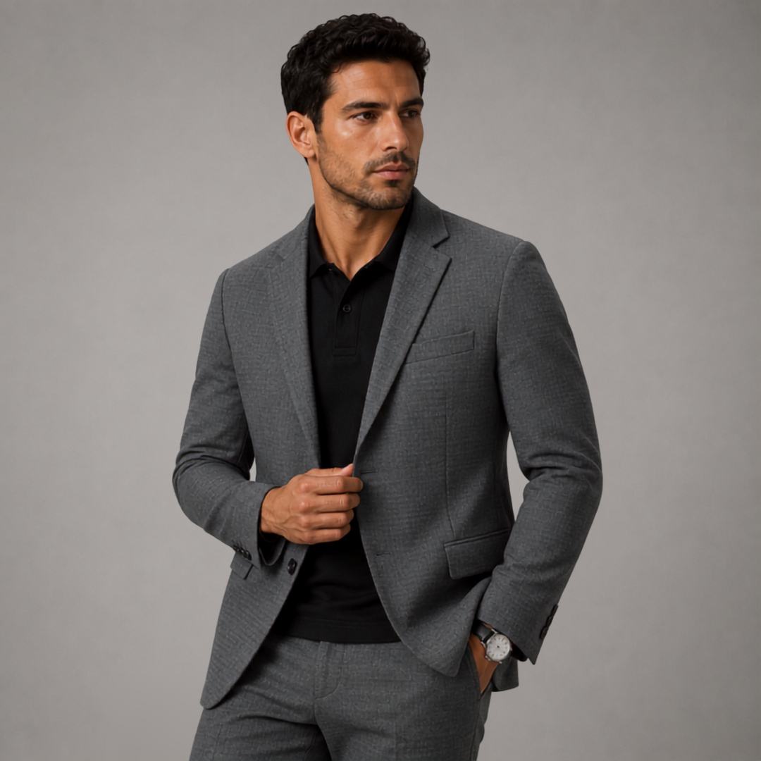 The Lakehurst Men’s High End Wool Casual Business Blazer