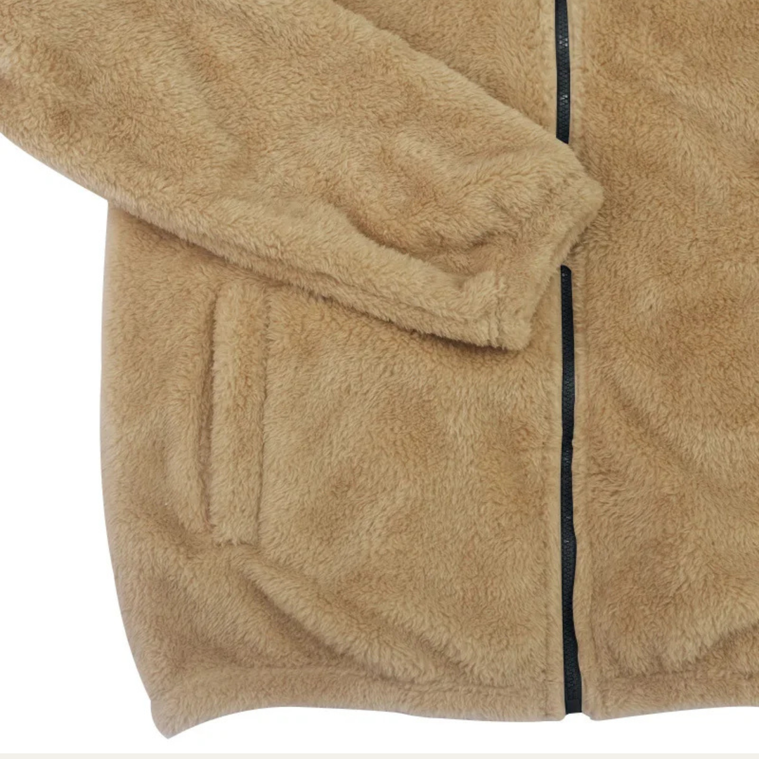 The Brixton Men’s Fleece Warm Soft Velvet Hoodie Jacket