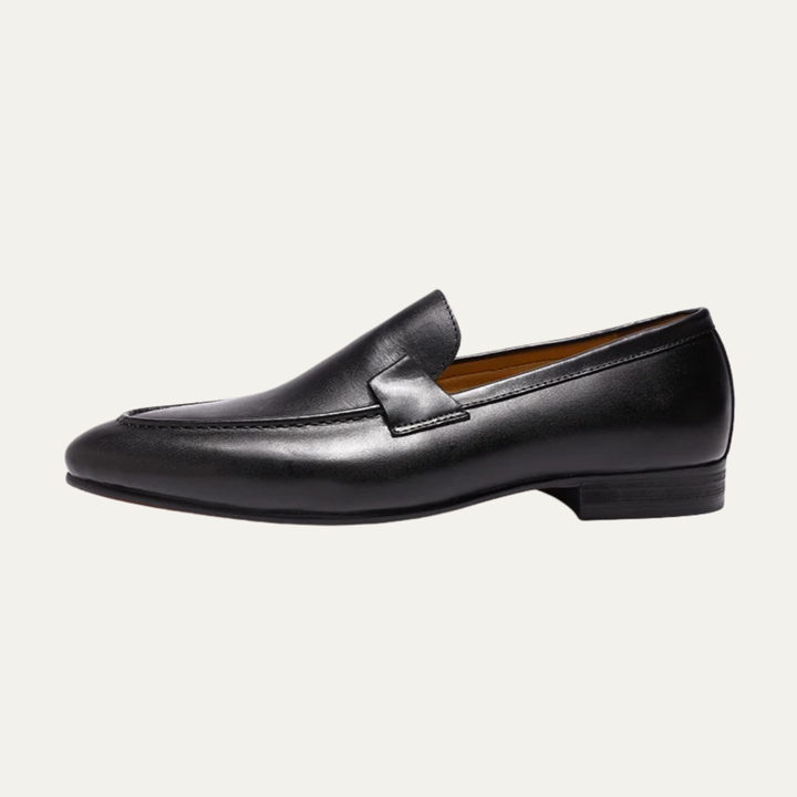 The Redstone Ridge Men's Handmade Business Leather Dress Loafers