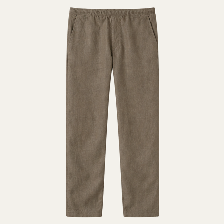 The Cambridge Men’s Lightweight Straight Leg Linen Pants