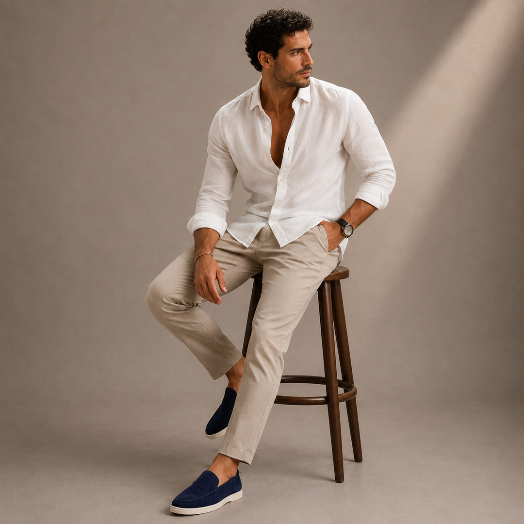 Men’s Slip On Suede Loafers