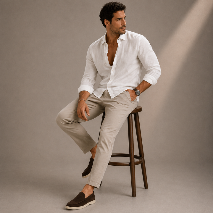 Men’s Slip On Suede Loafers