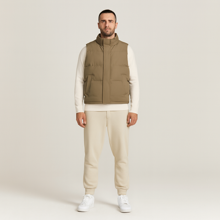 The Bellagio Men’s Puffer Quilted Vest