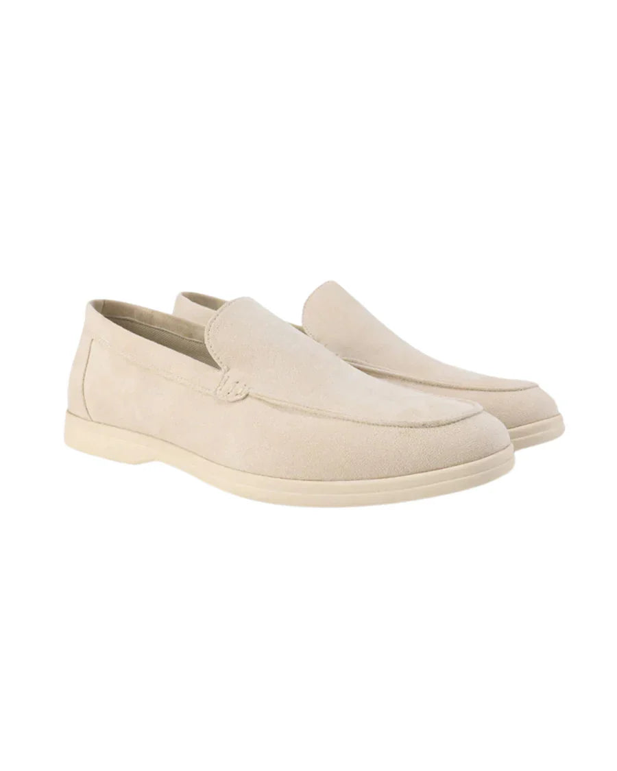 The Venetian Men's Trendy Suede Slip On Loafers