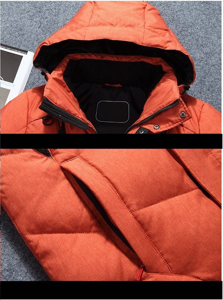Men's Warm Down Snow Parka
