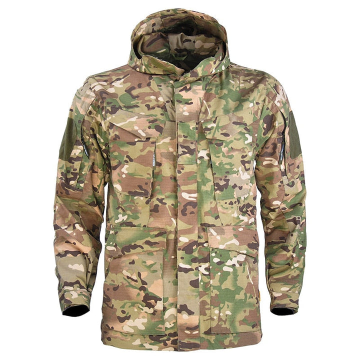 Men's Hooded Outdoor Windbreaker Parka