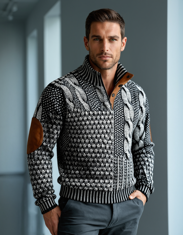 The Kingsley Men’s Luxury Knit Sweater