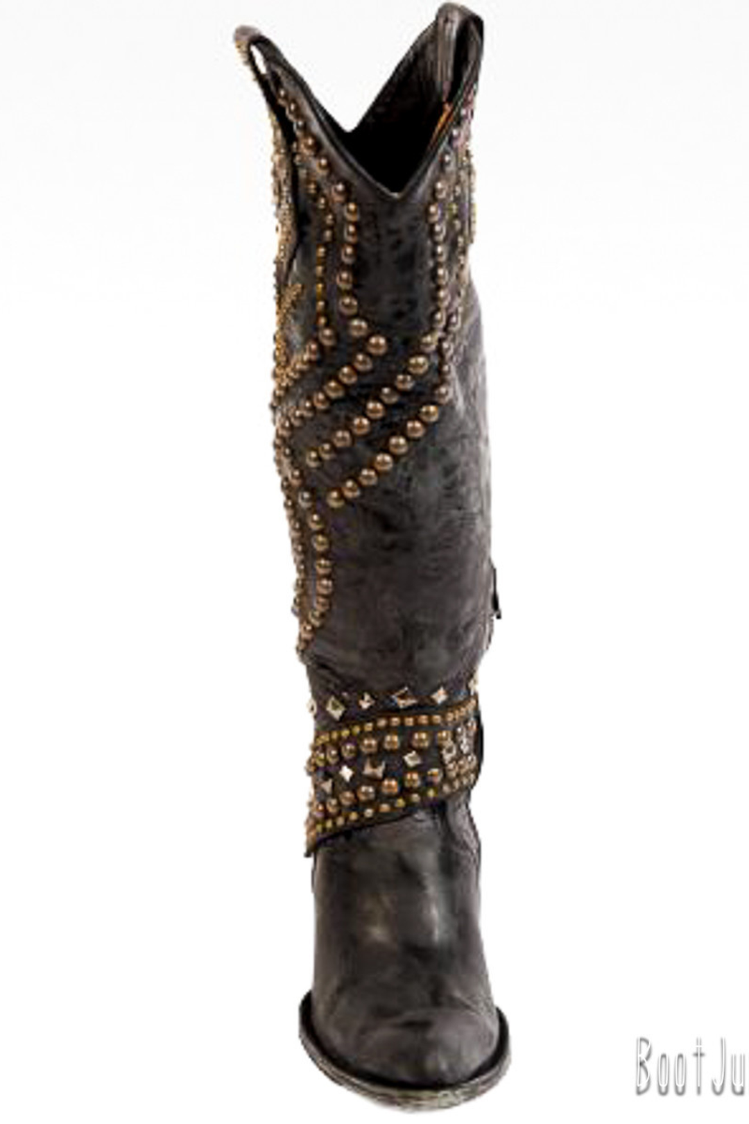Women’s Rhinestone Knee High Cowboy Boots – Pointed Toe Western Boots
