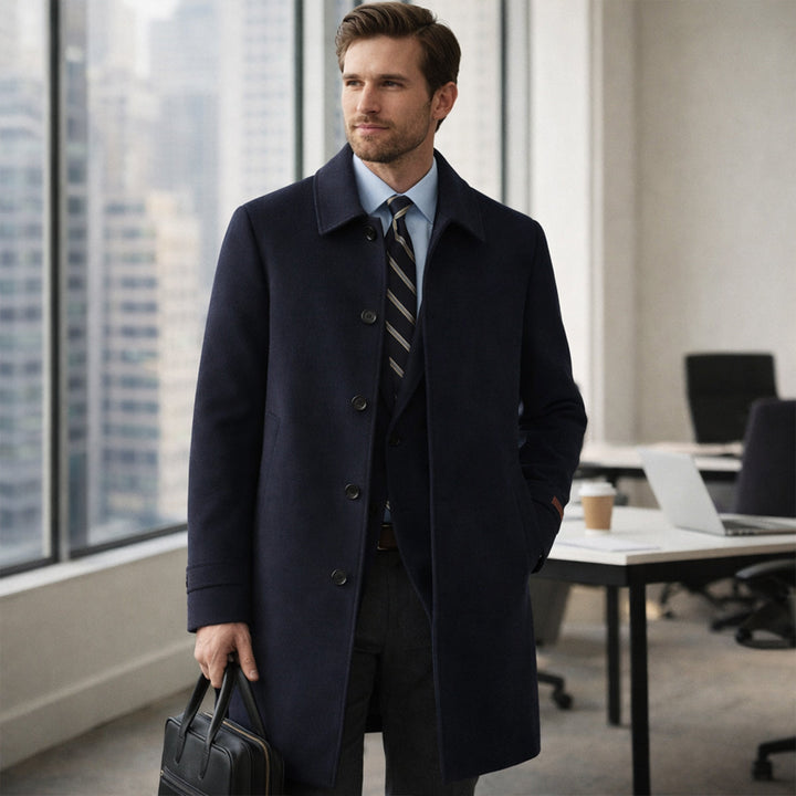 The Goldshire Coat – Men’s Smart Tailored Overcoat