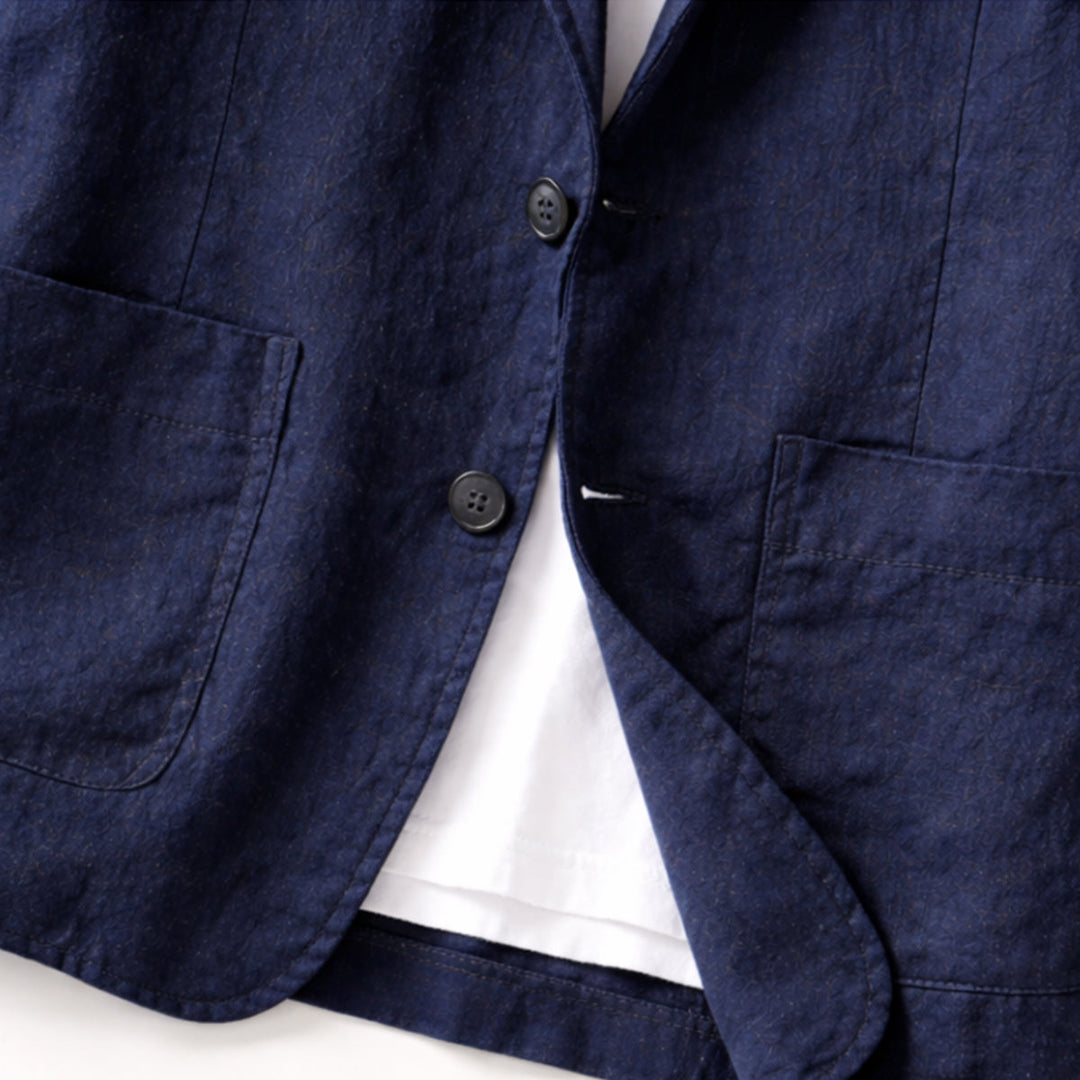 The Ridgefall Park Men’s Lightweight Summer Linen Blazer