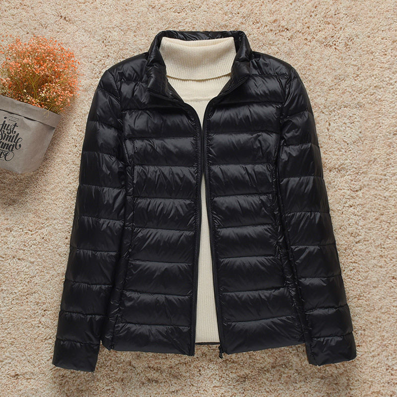 Women's Lightweight Hooded Puffer Jacket – Packable Quilted Winter Coat