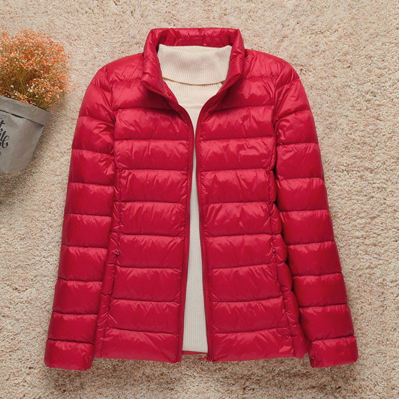 Women's Lightweight Hooded Puffer Jacket – Packable Quilted Winter Coat