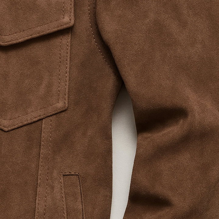 The Vintage Cotton Cargo Jacket for Men — Lightweight Outdoor Style