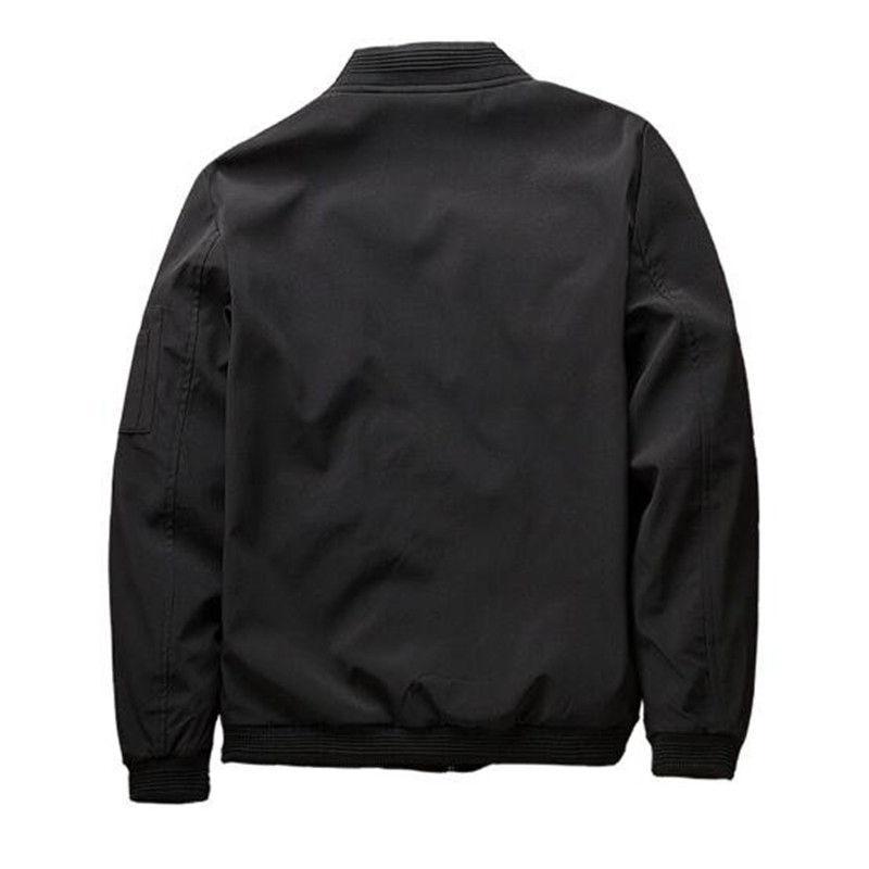 Men's Casual Zipper Pocket Pilot Jacket