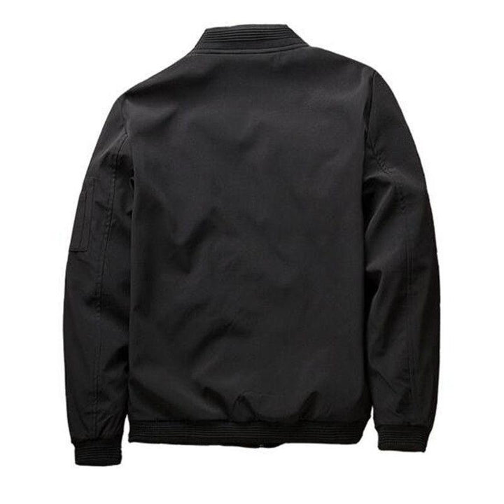 Men's Casual Zipper Pocket Pilot Jacket