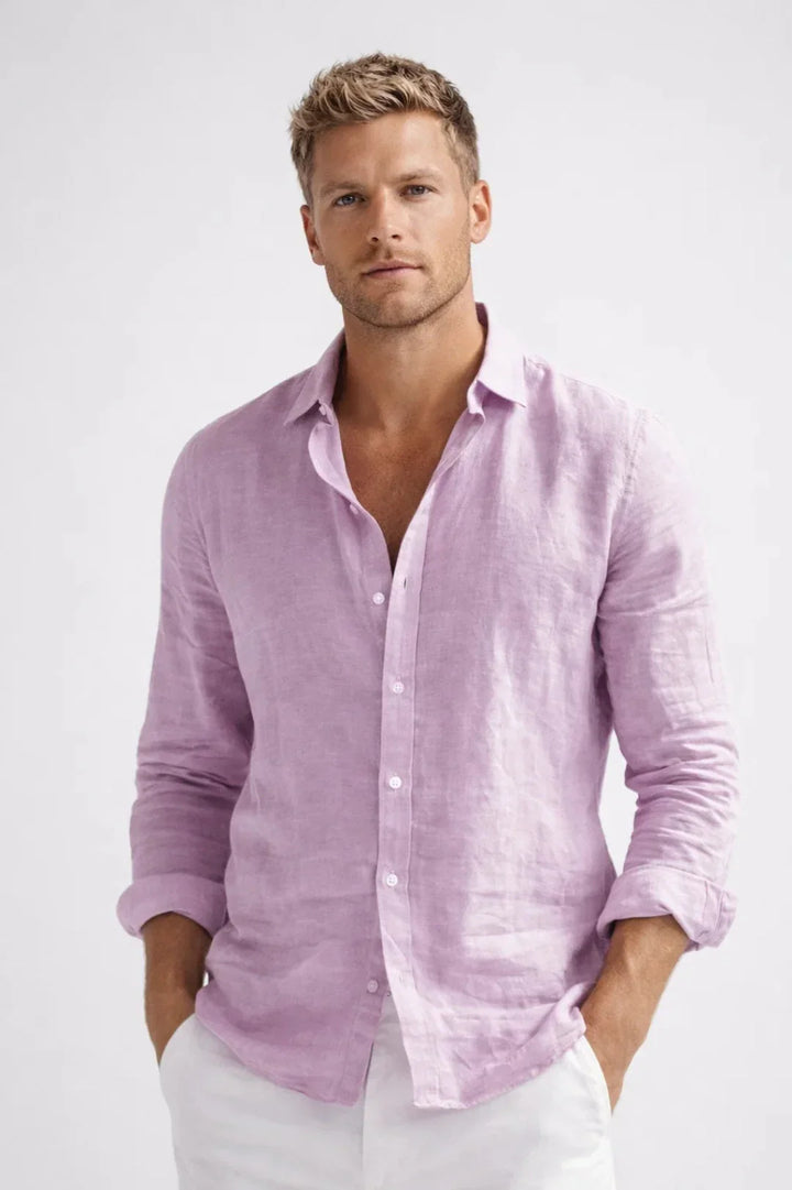 The Bergamo Men's Lightweight Breathable Summer Shirt