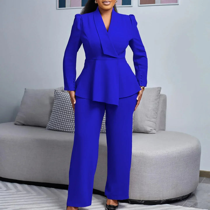 Women's Chic Tailored Formal Suit Set