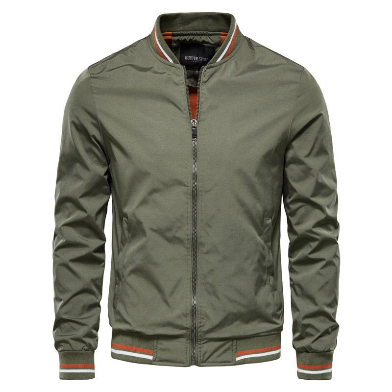 Men's Casual Slim Fit Bomber Jacket