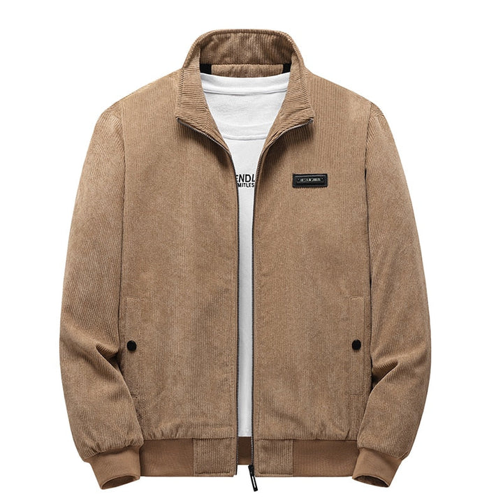 Men's Cozy Corduroy Fleece Jacket