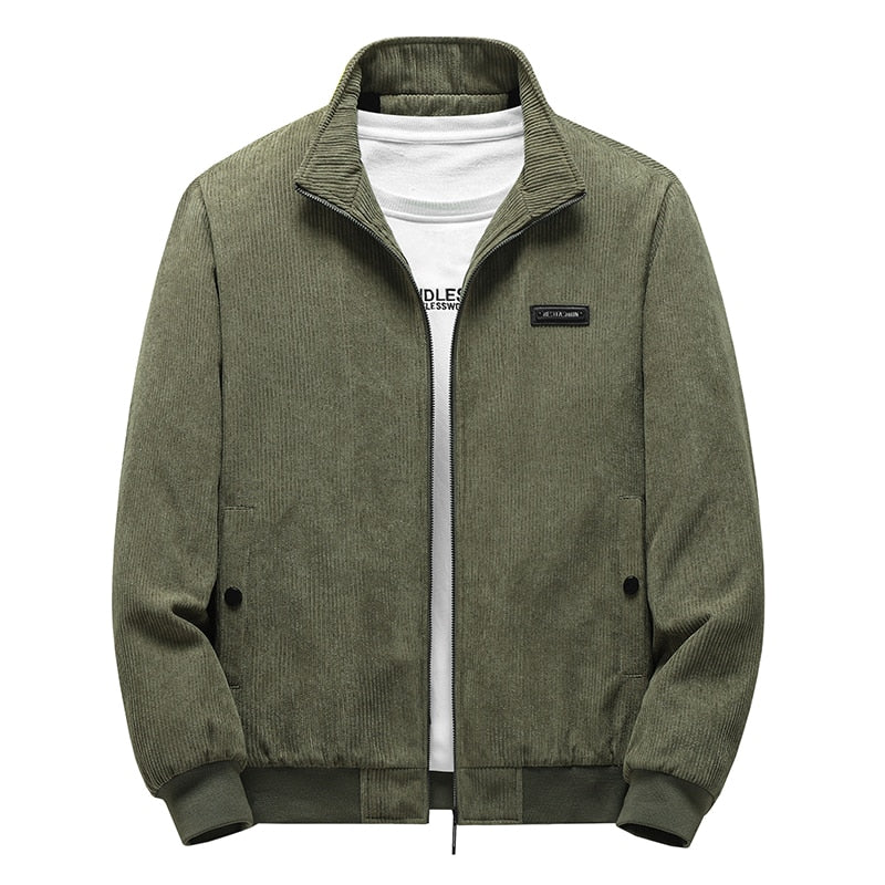 Men's Cozy Corduroy Fleece Jacket