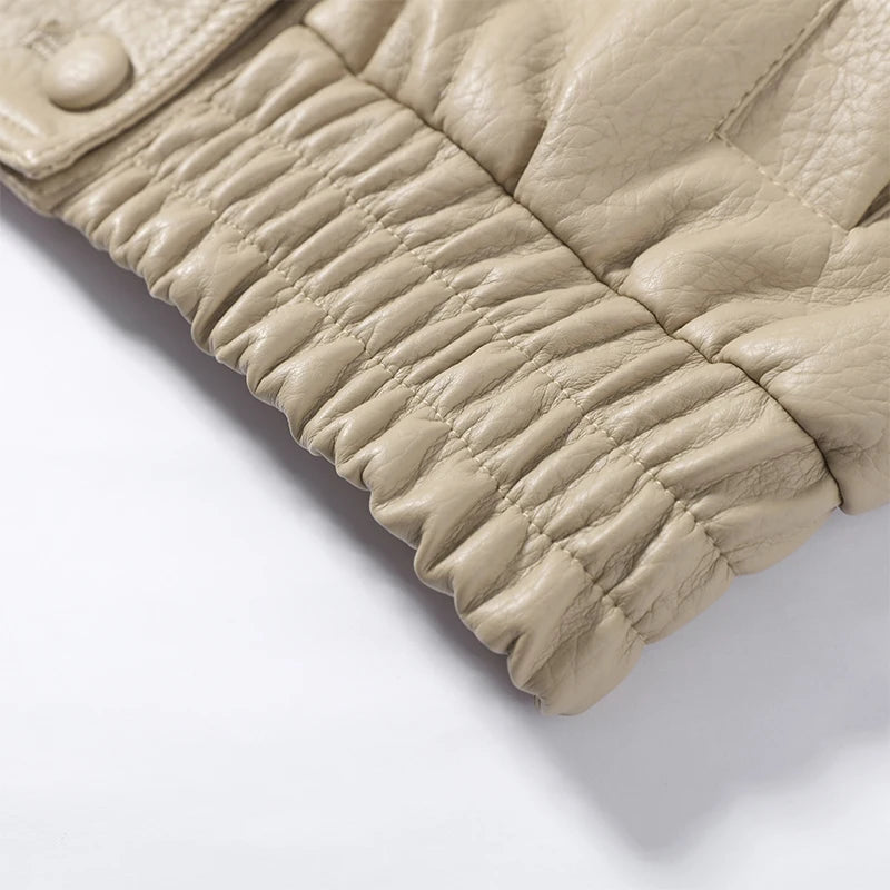 Women's Single Breasted Lapel Jacket with Pockets