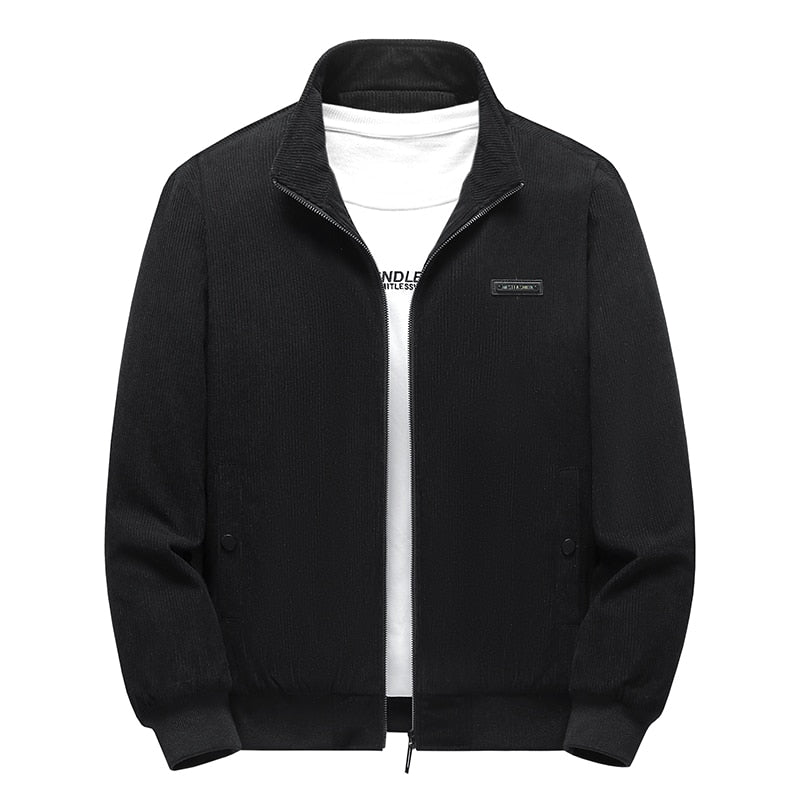 Men's Cozy Corduroy Fleece Jacket