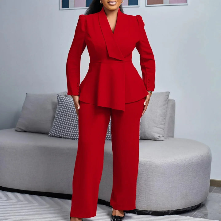 Women's Chic Tailored Formal Suit Set