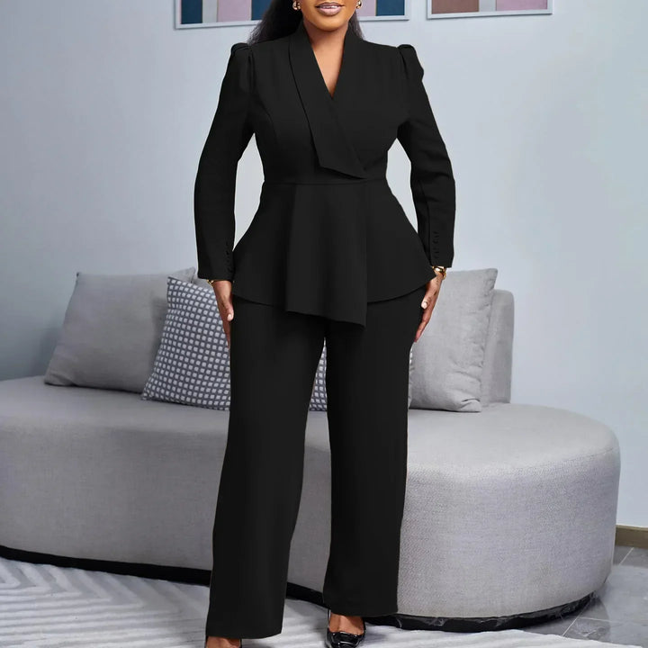 Women's Chic Tailored Formal Suit Set