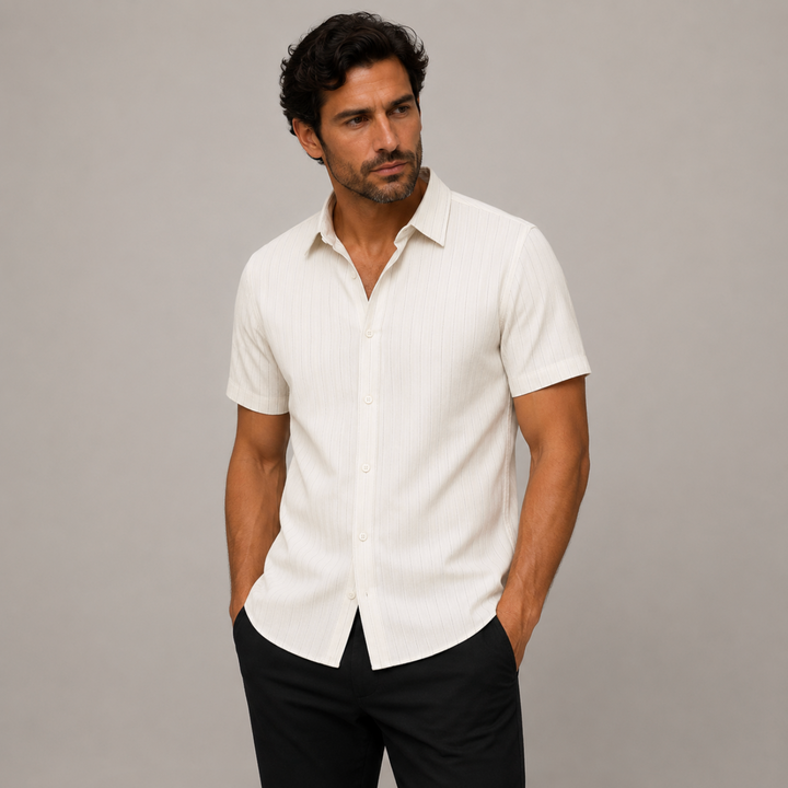 The Bardolino Short Sleeve Button Shirt for men