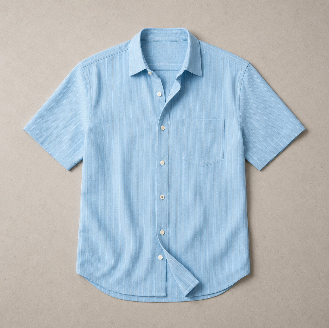 The Bardolino Short Sleeve Button Shirt for men