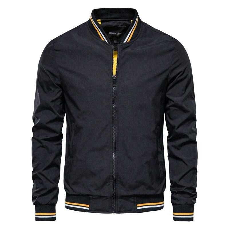 Men's Casual Slim Fit Bomber Jacket