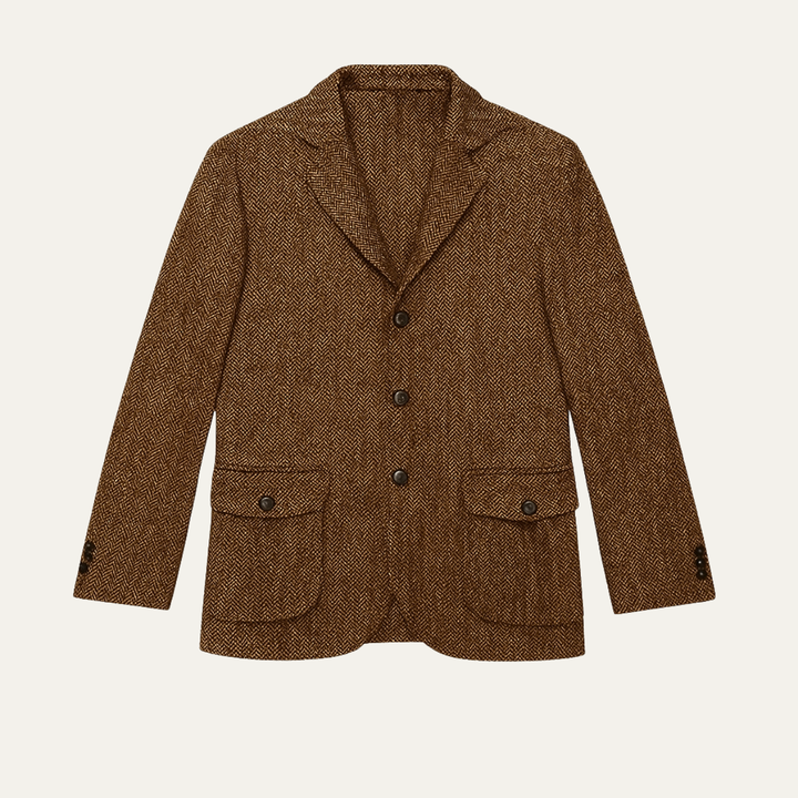 The Dolomiti Men's TweedSingle Breasted Business - Wedding Guest - Blazer Suit