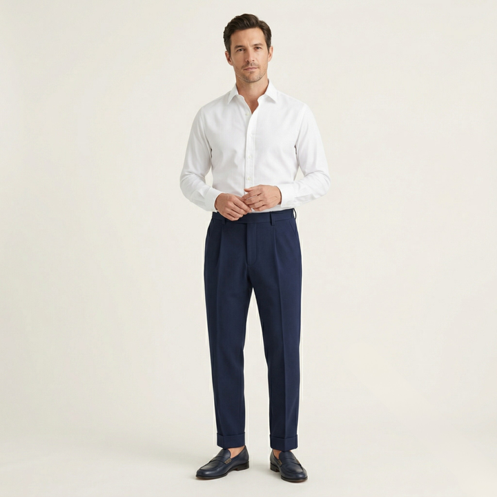 The Fremantle Men’s Tailored Business Slim Fit Dress Pants