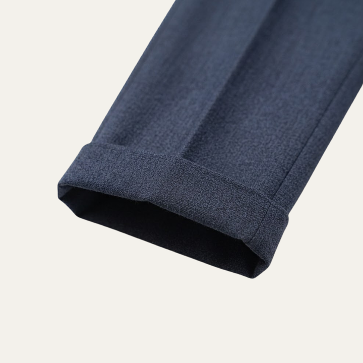 The Hobart Men’s Tailored High Waisted Pleated Dress Pants