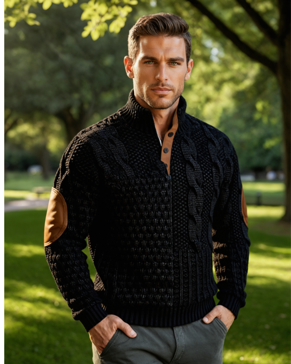 The Kingsley Men’s Luxury Knit Sweater