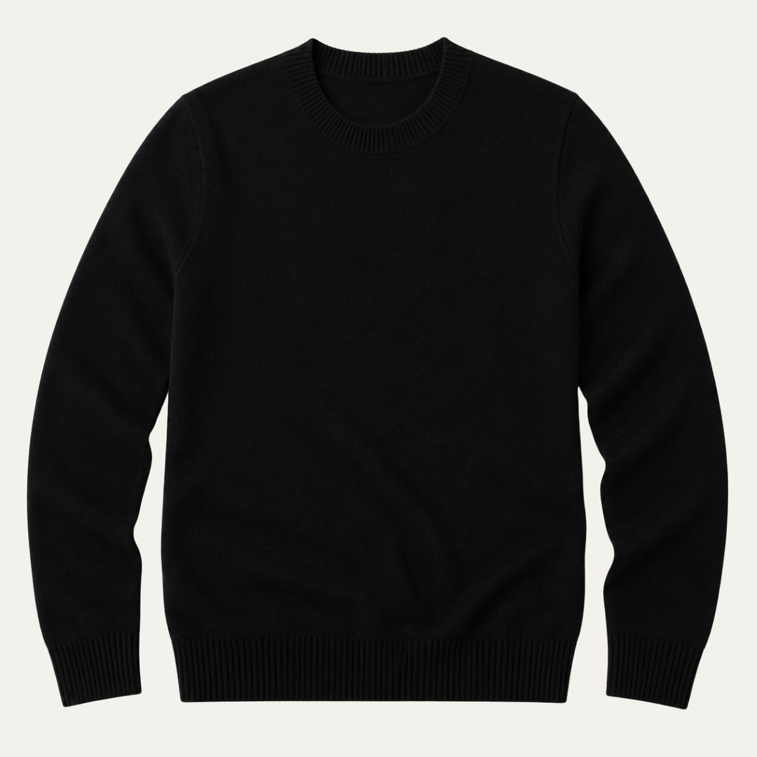The Capri Men's Classic Crew Neck Knit Sweater