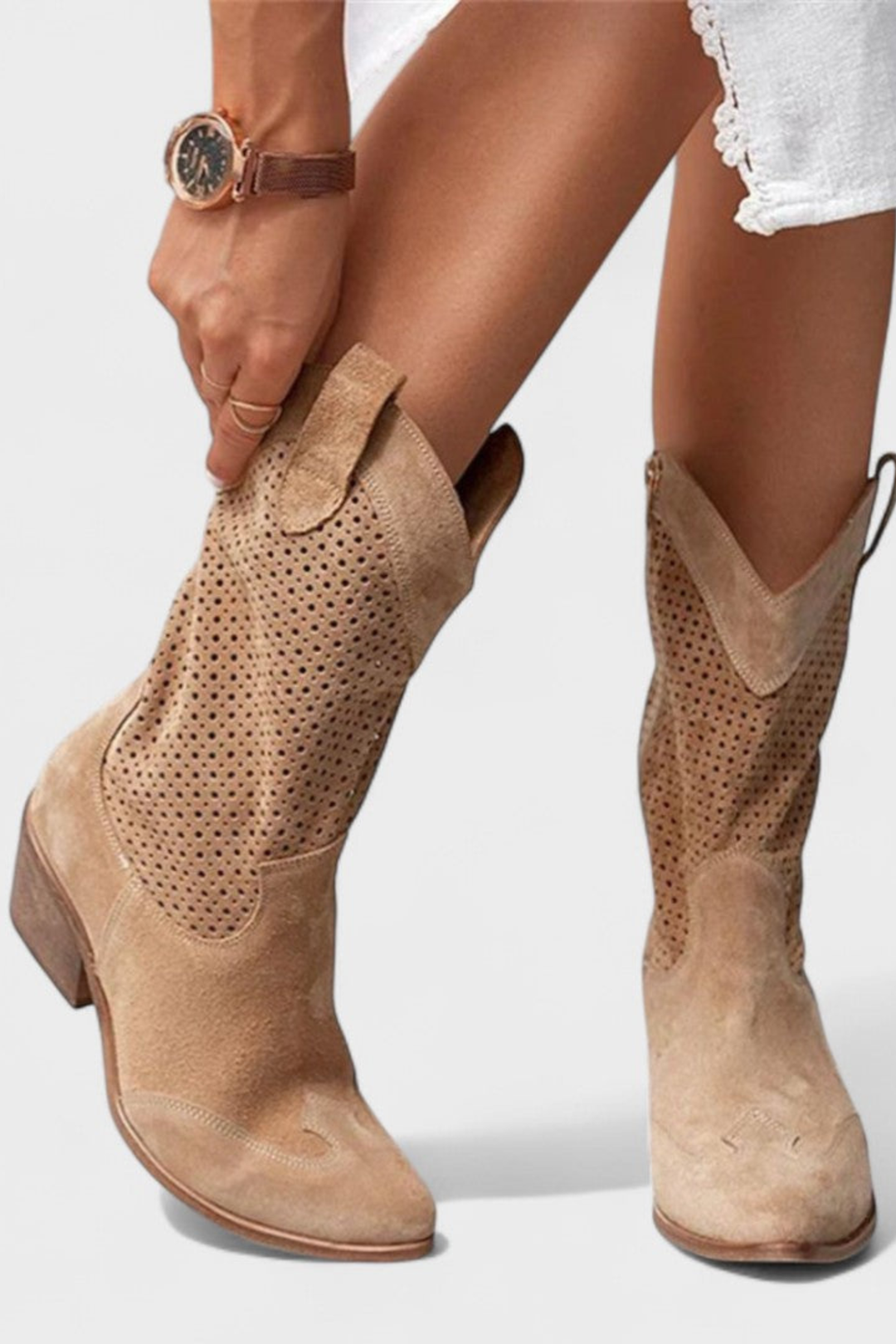 Women’s Rhinestone Cowboy Boots – Pointed Toe Western Boots