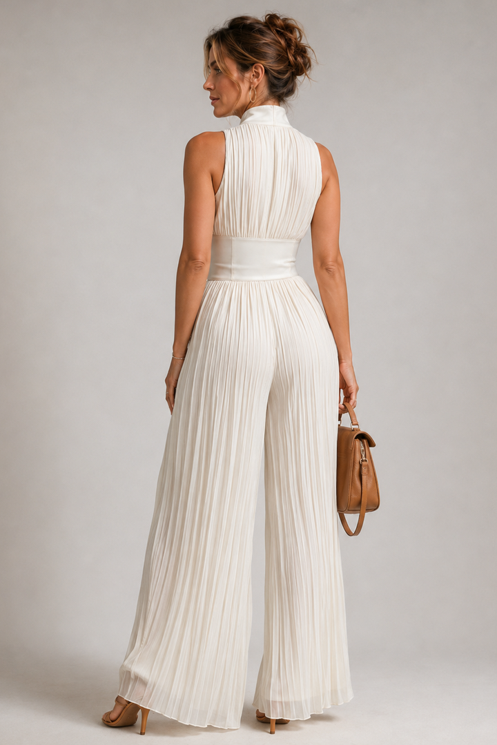 Women's Floral Wide Leg Jumpsuit