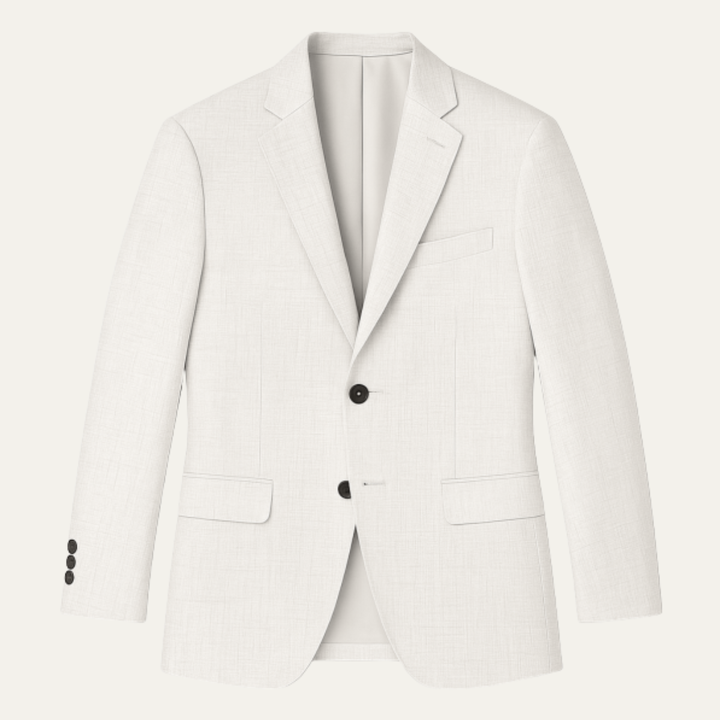 The Brenton Men's Smart Casual Slim Fit Cotton Blazer - Wedding Guest