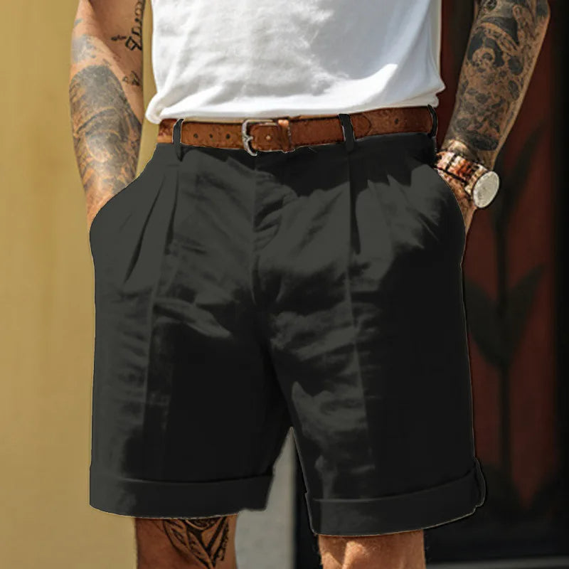 The Fairford Linen Shorts – Tailored Shorts for Men
