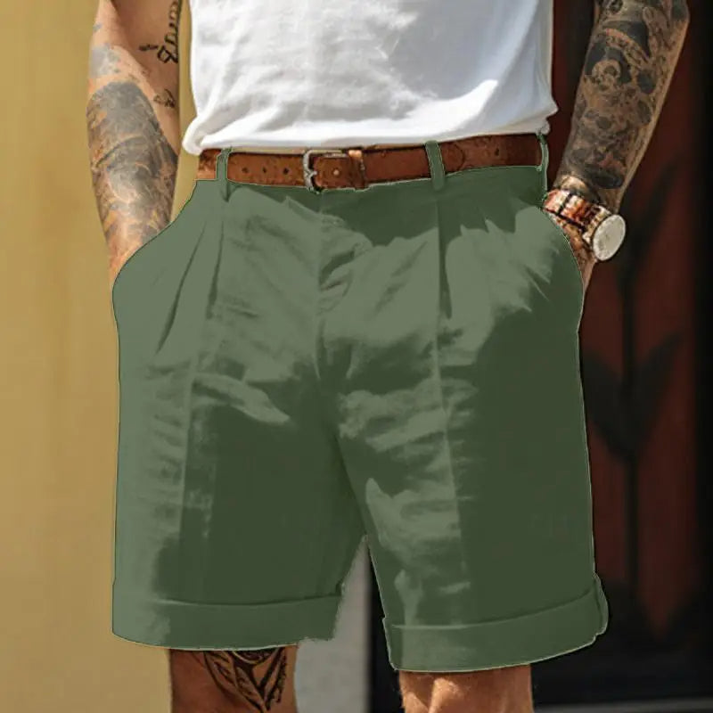 The Fairford Linen Shorts – Tailored Shorts for Men