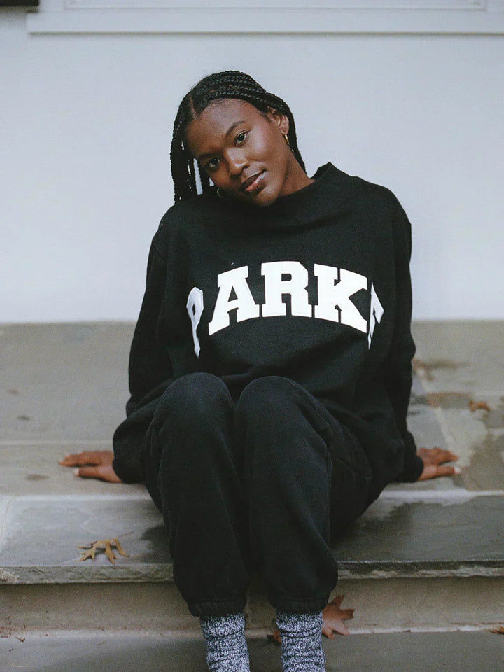 Oversized Varsity Sweatershirt & Hoodie