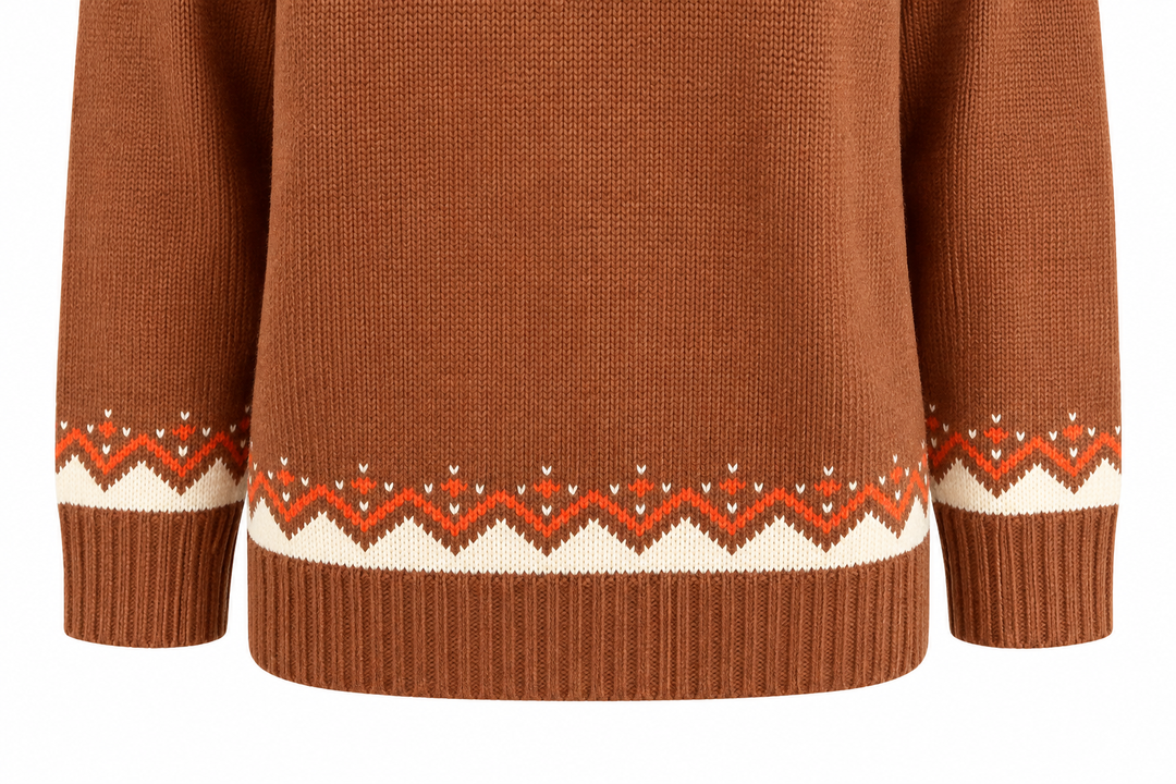 Women's Crew Neck Loose Knit Sweater