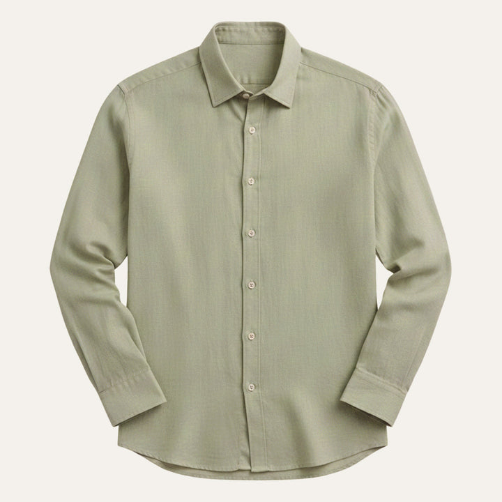The Rovato Men's Lightweight Long Sleeve Button Shirt