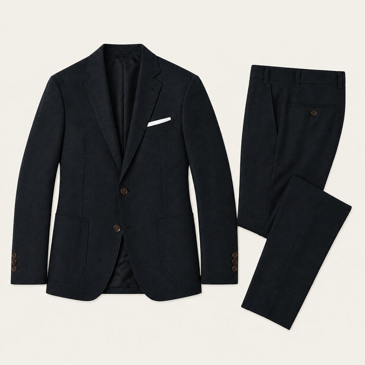 Men’s Slim Fit Set – Two Piece Business Wedding Suit