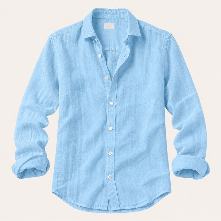 The Glenfield Men’s Linen Casual Shirt