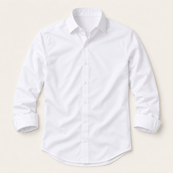 The Pordenone Men’s Slim Fit Stretch Button Down Dress Shirt