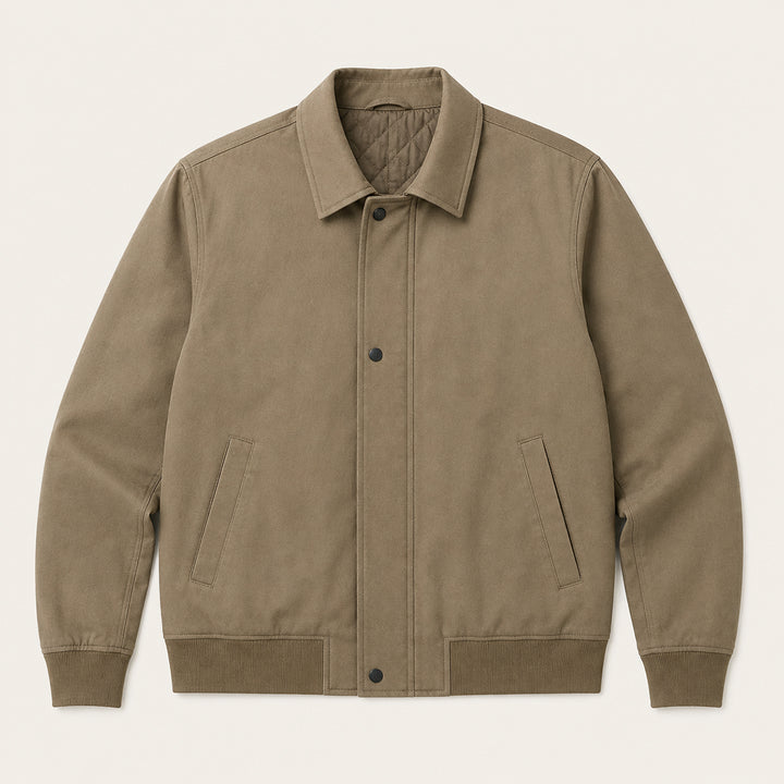 The Princeton Men’s Slim Fit Lightweight Casual Zip Jacket