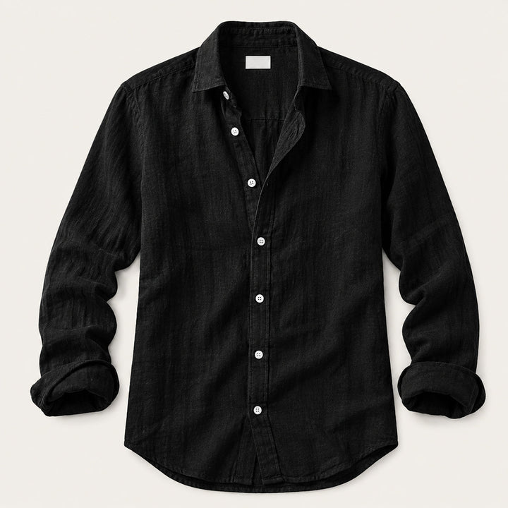 The Glenfield Men’s Linen Casual Shirt